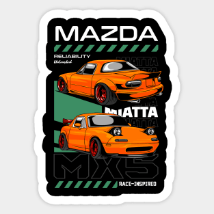 Miata MX5 Sticker